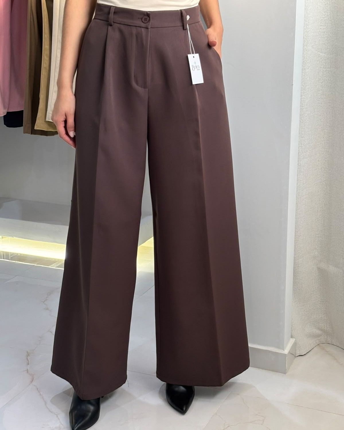 Pantalon sastrero super wide