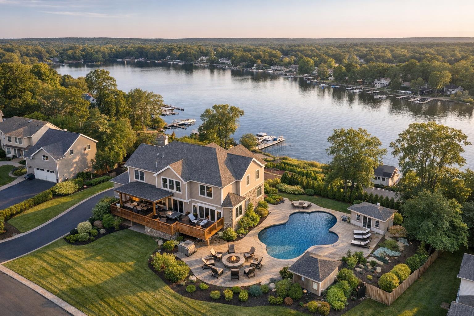 How Drone Photography in NJ Elevates Real Estate Listings & Sells Homes Faster