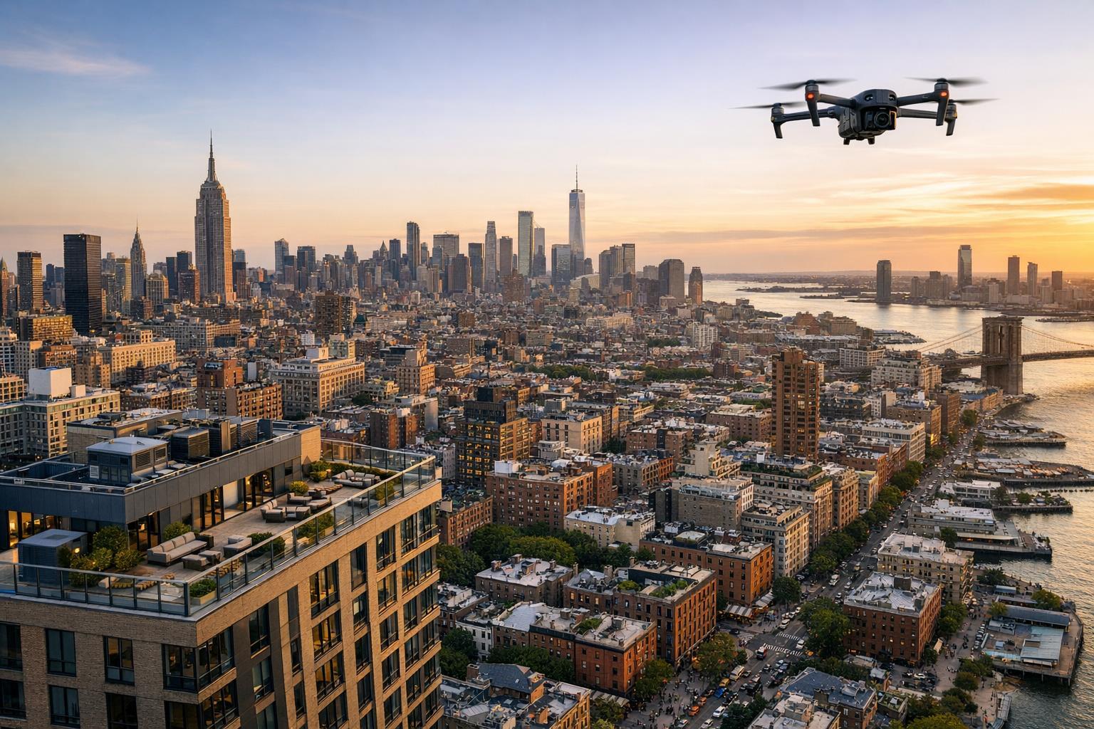 How Drone Photography is Transforming NYC Real Estate Marketing