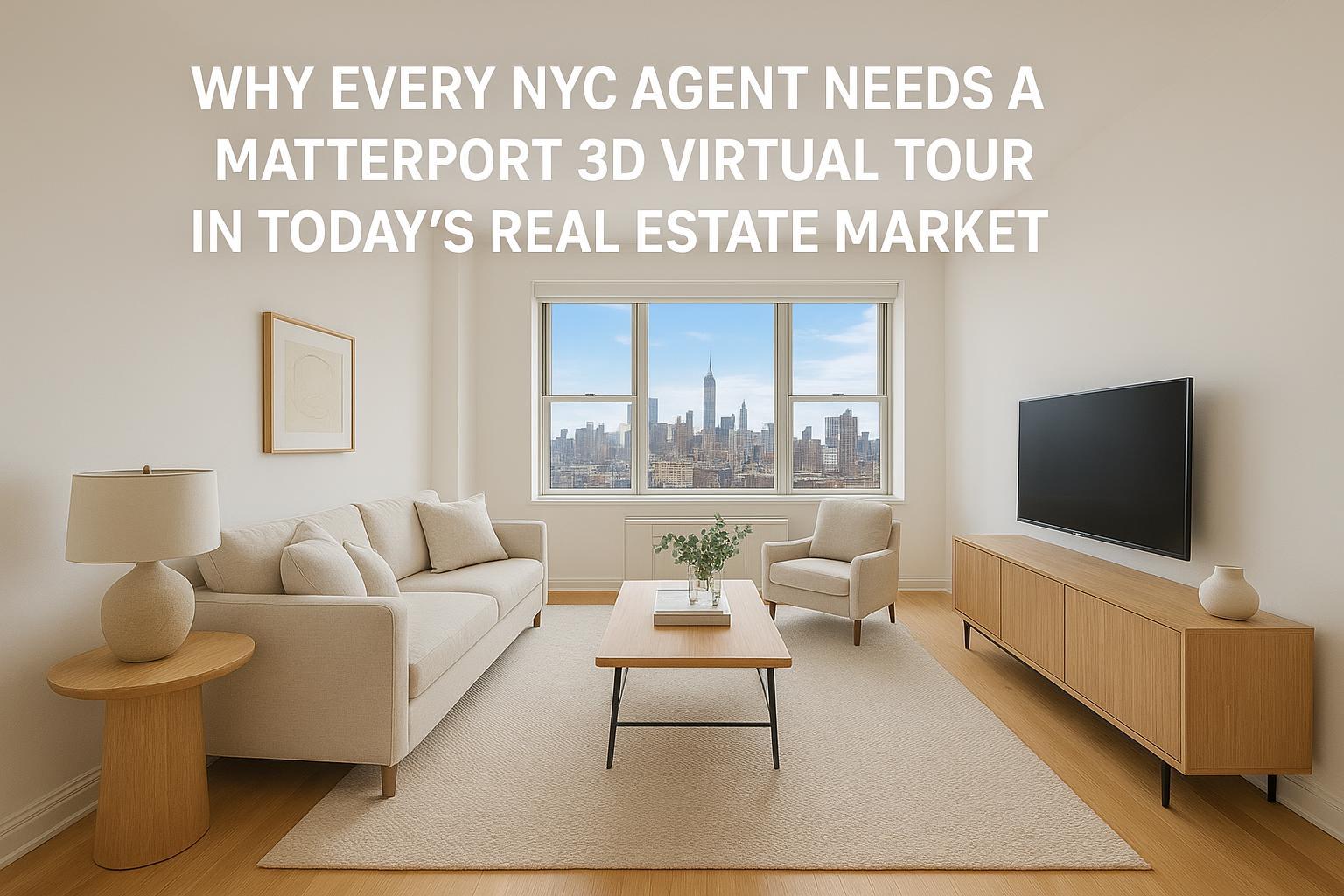 Why Every NYC Agent Needs a Matterport 3D Virtual Tour in Today’s Real Estate Market