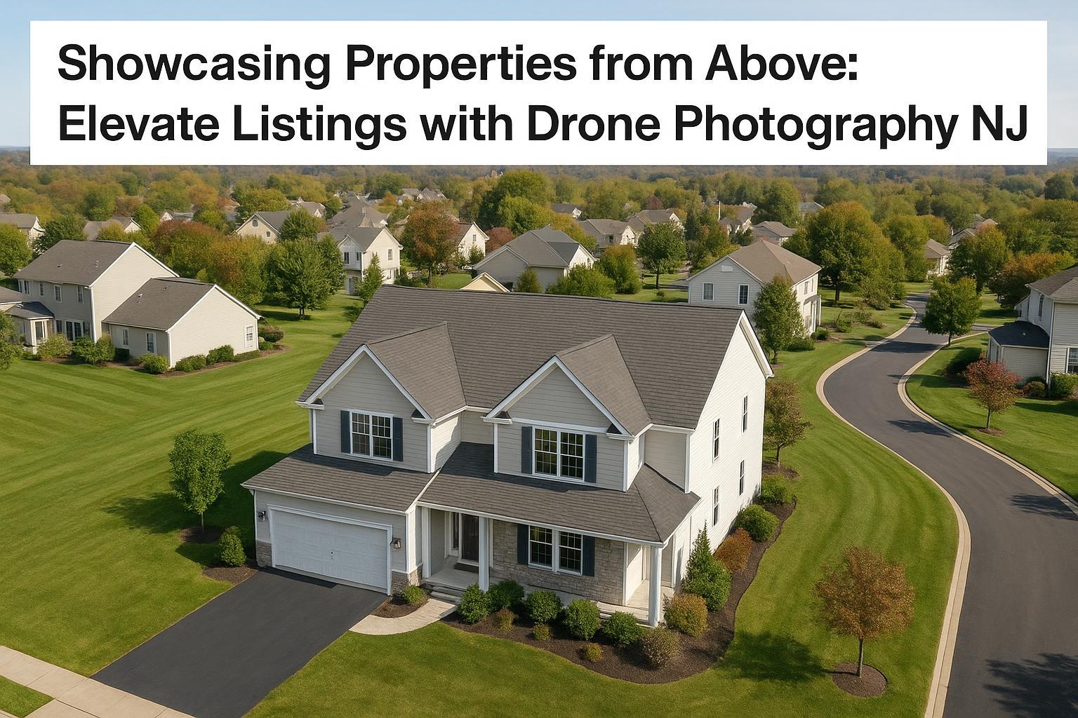 Showcasing Properties from Above: Elevate Listings with Drone Photography NJ