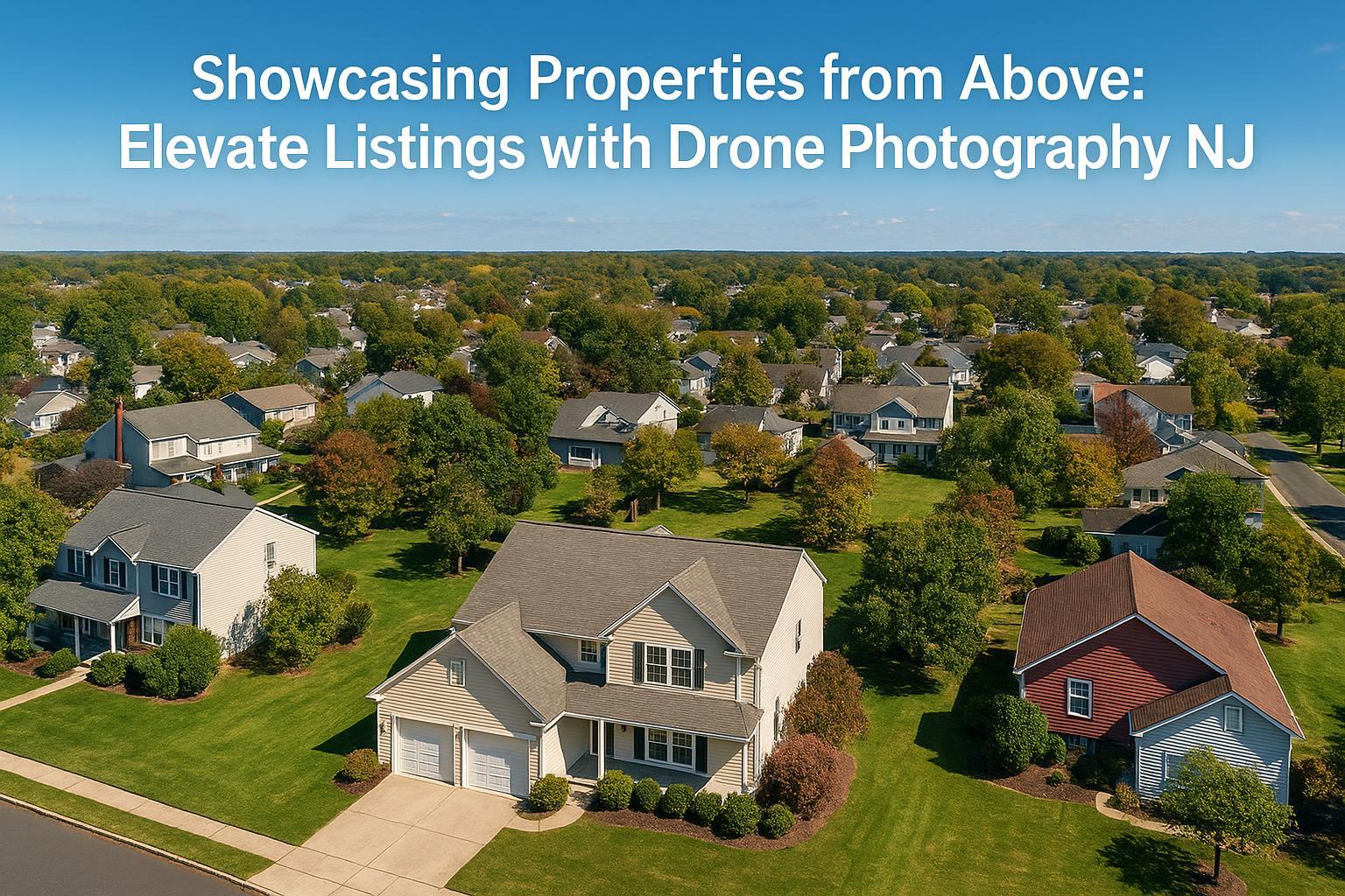 The Impact of Drone Photography on Real Estate Marketing in New Jersey