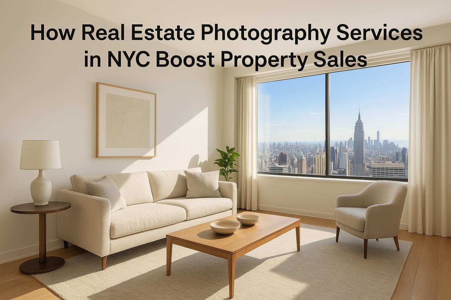 How Real Estate Photography Services in NYC Boost Property Sales