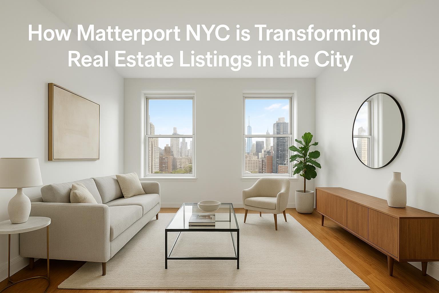 How Matterport NYC is Transforming Real Estate Listings in the City
