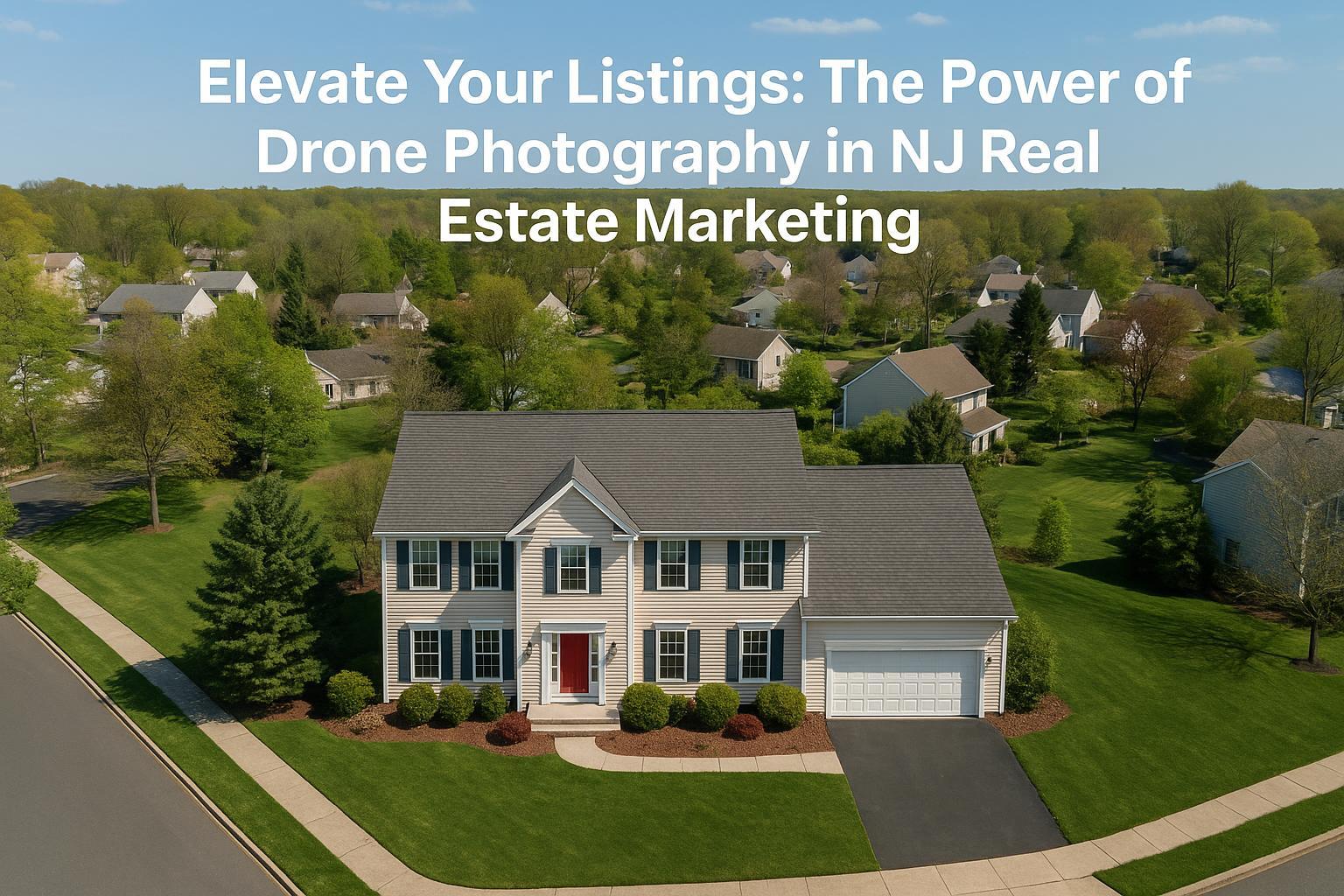 Elevate Your Listings: The Power of Drone Photography in NJ Real Estate Marketing