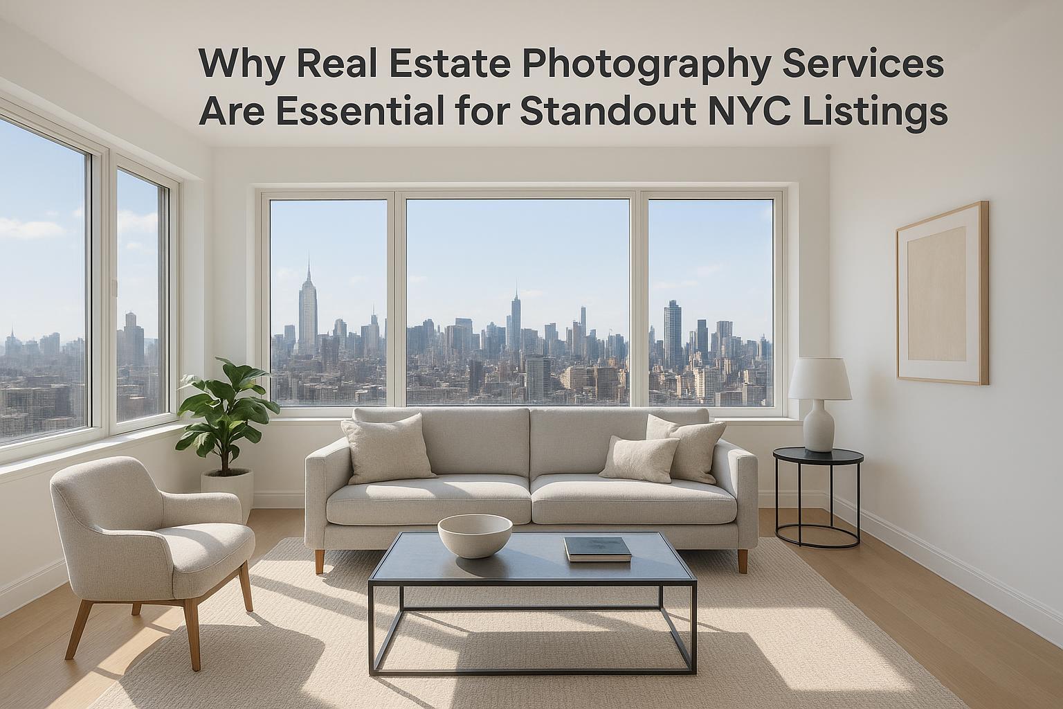 The Role of Professional Real Estate Photography in Creating Distinctive NYC Property Listings