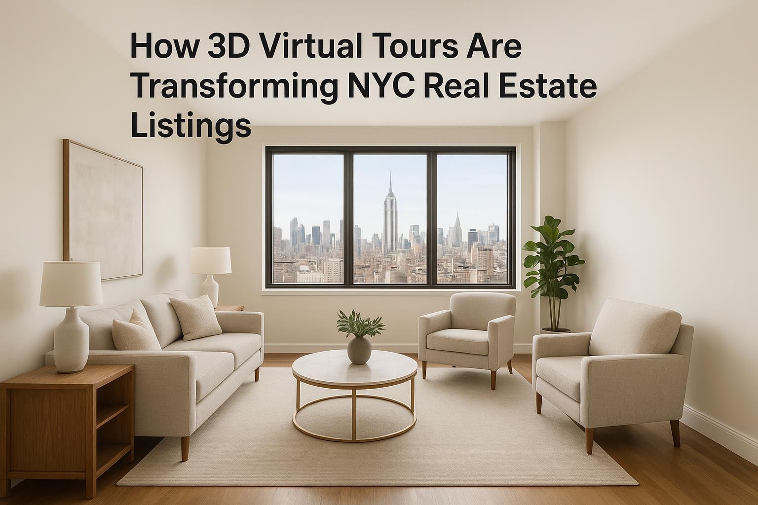 The Evolving Role of 3D Virtual Tours in New York City Real Estate Marketing