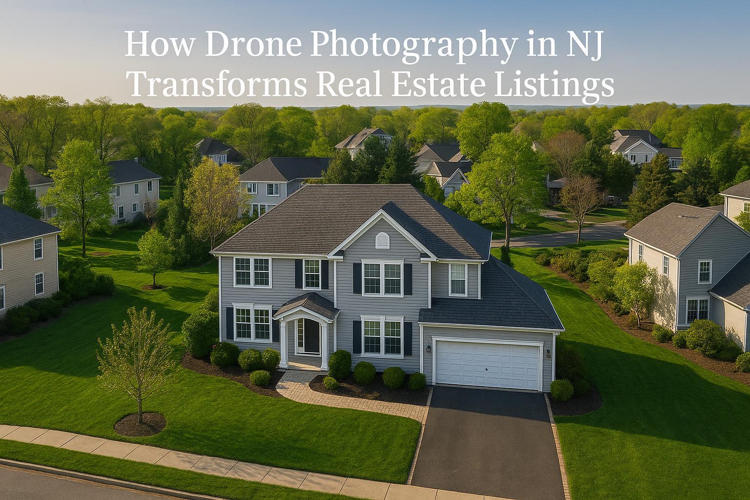 How Drone Photography in NJ Transforms Real Estate Listings