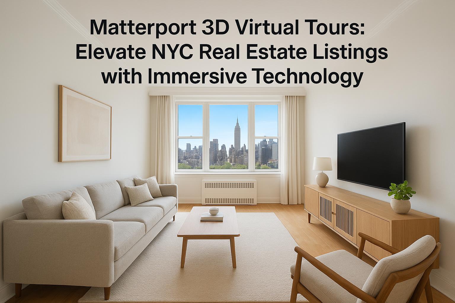 Matterport 3D Virtual Tours Transform the Presentation of NYC Real Estate Listings