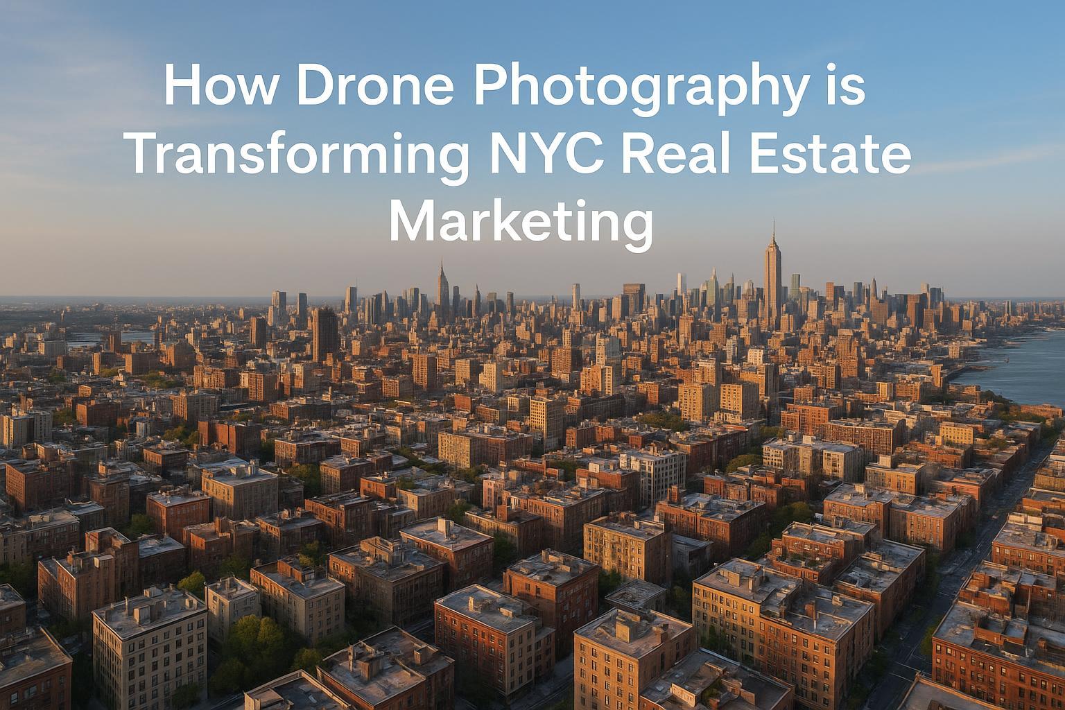 How Drone Photography is Transforming NYC Real Estate Marketing