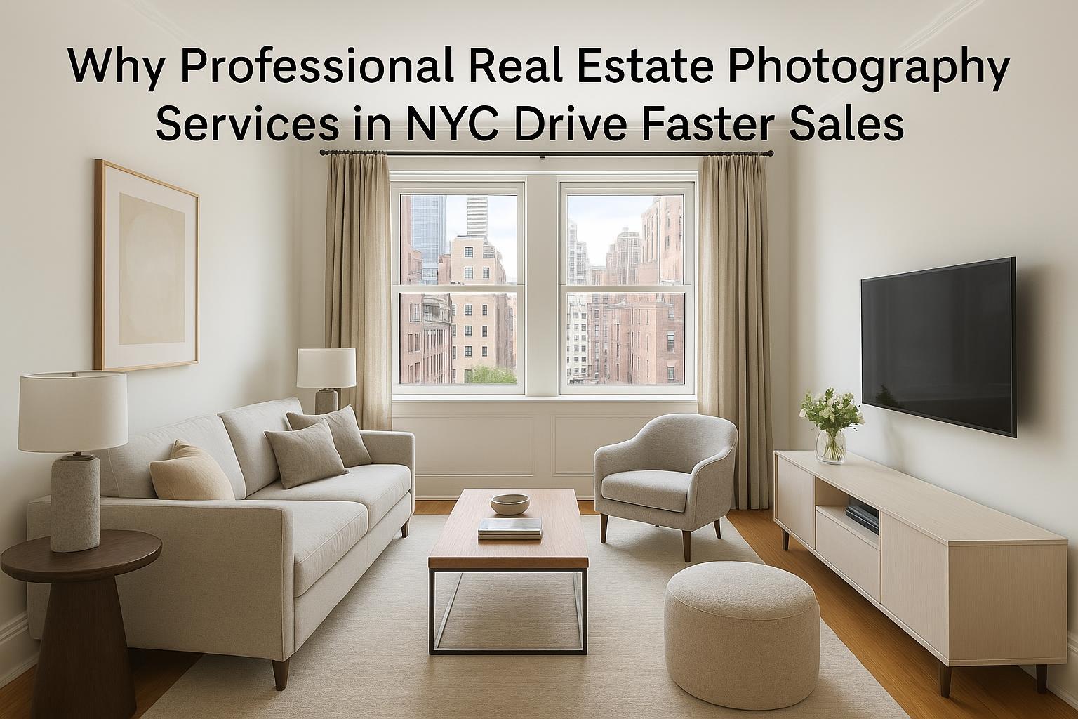 The Role of Professional Real Estate Photography in Accelerating Sales in NYC