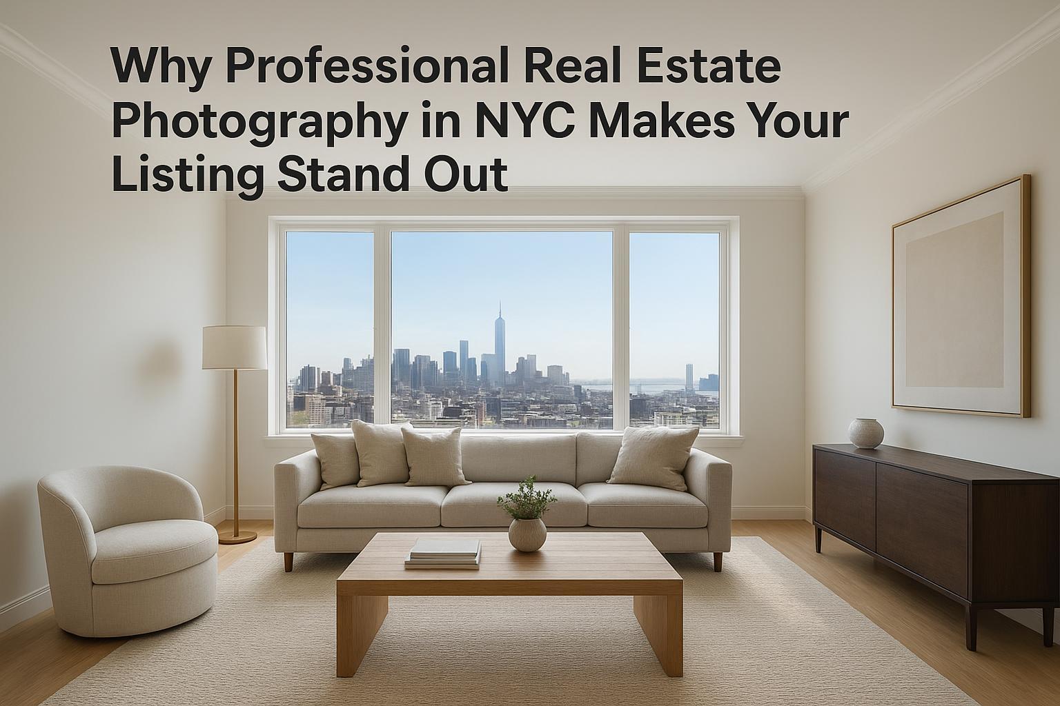 The Impact of Professional Real Estate Photography on Listing Performance in NYC