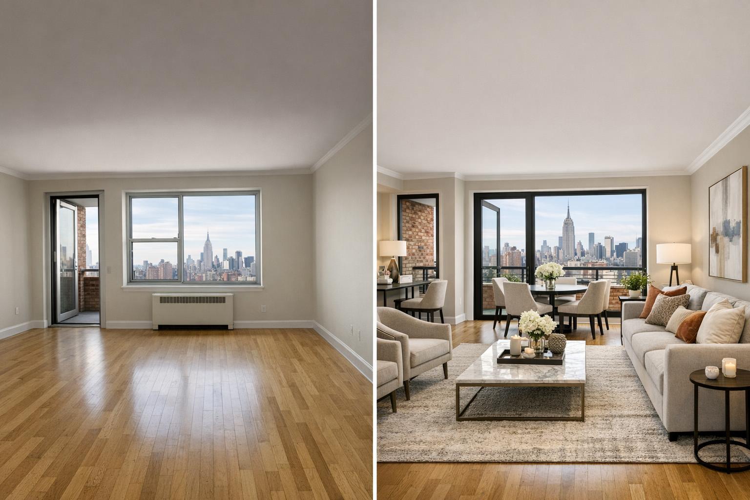 The Power of Virtual Staging in NYC Real Estate: Transforming Empty Spaces into Buyer Magnets