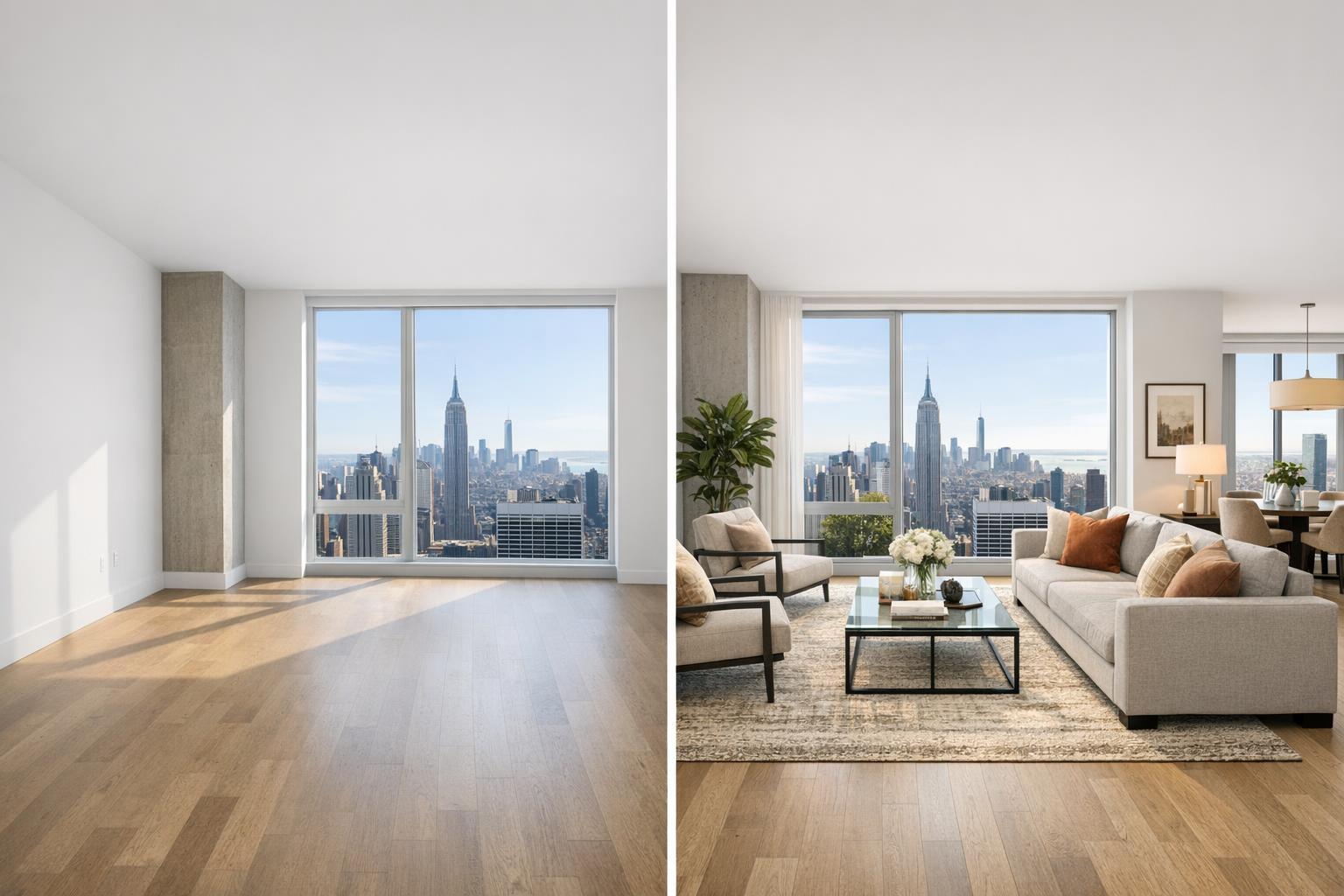 Virtual Staging in NYC Real Estate: Analyzing Its Impact on Buyer Engagement