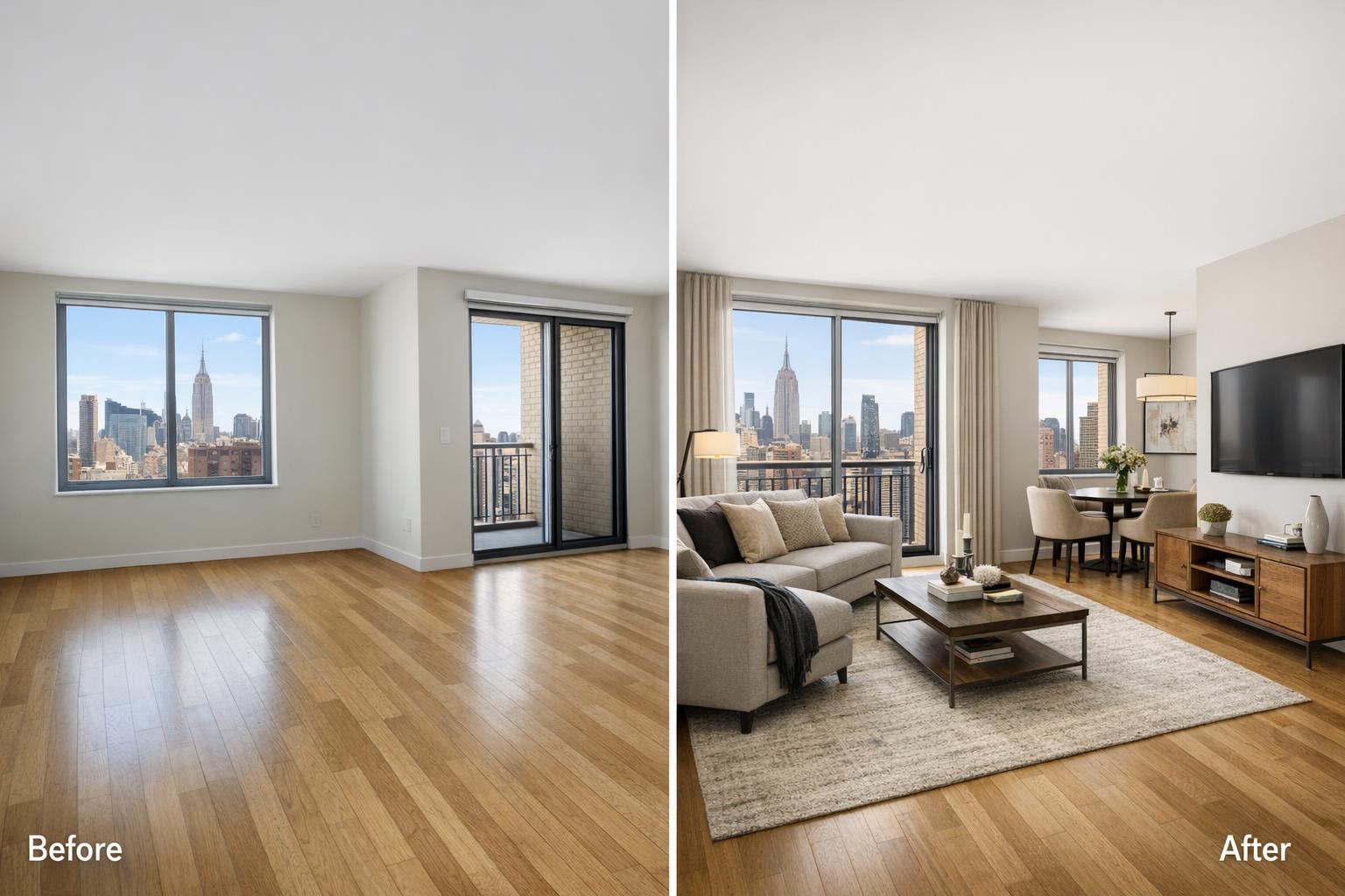 How Virtual Staging Transforms NYC Real Estate Listings and Boosts Buyer Interest