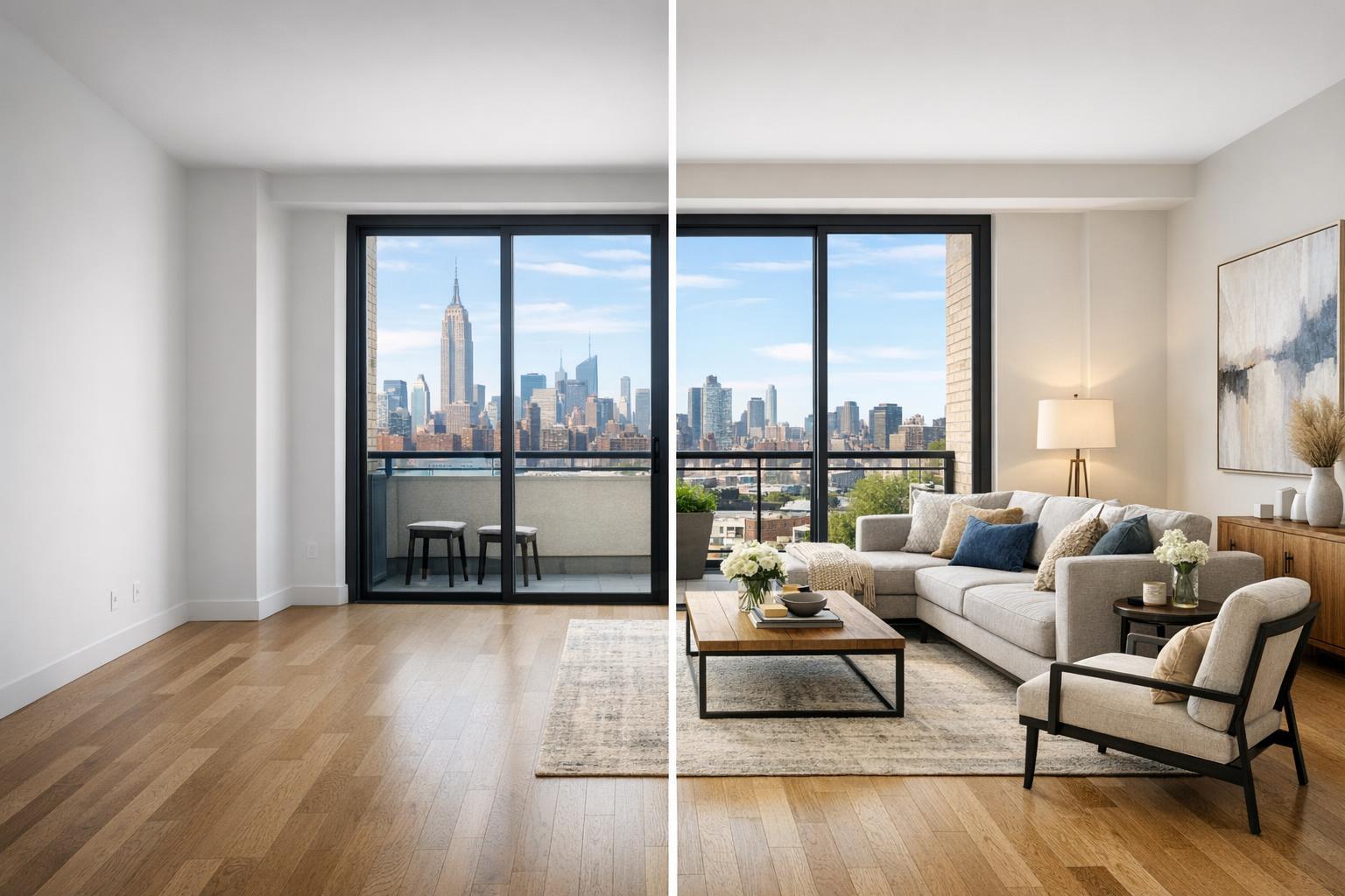 The Impact of Virtual Staging on Empty Listings in the NYC Real Estate Market