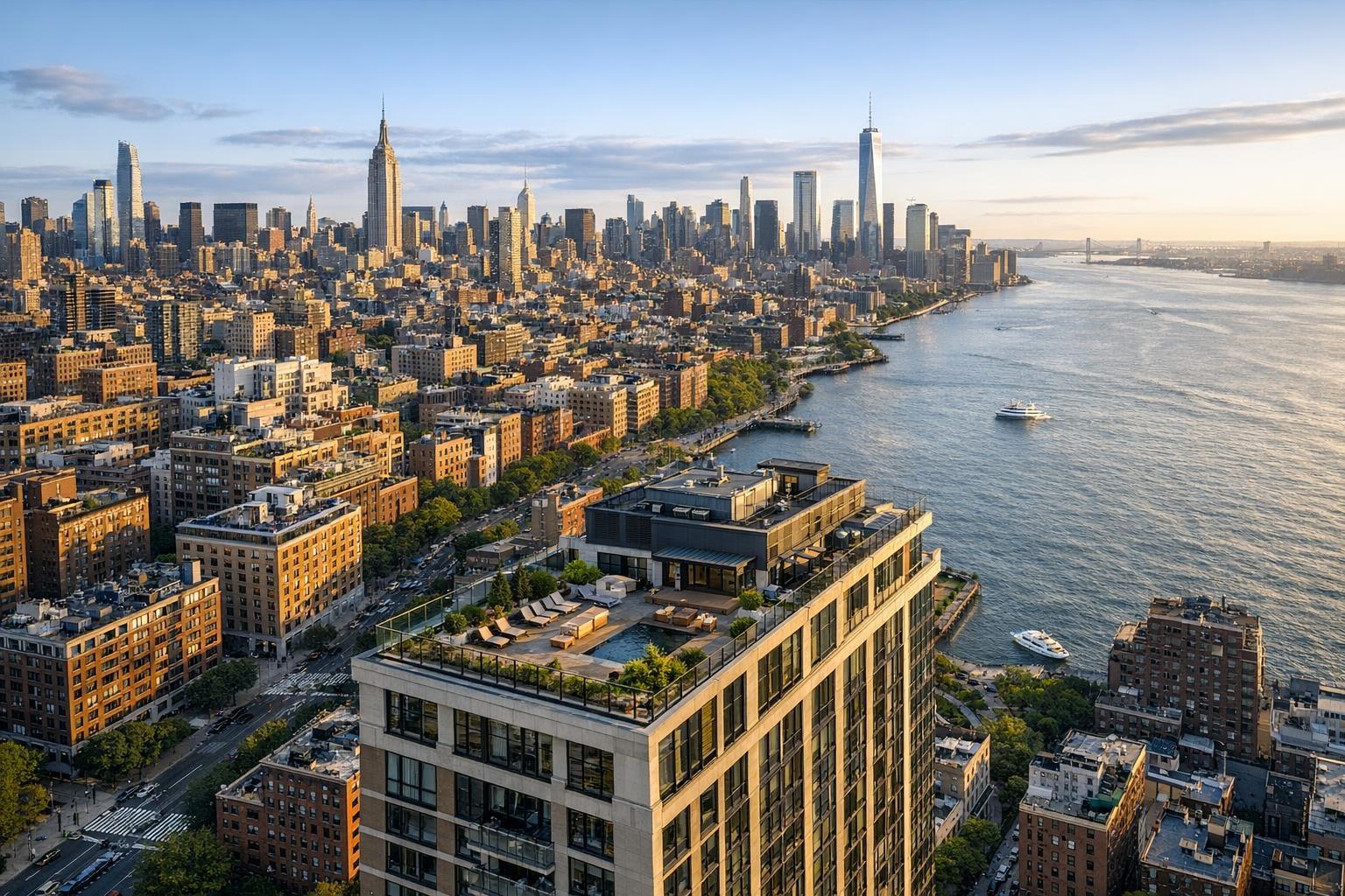 How Drone Photography Elevates NYC Real Estate Listings