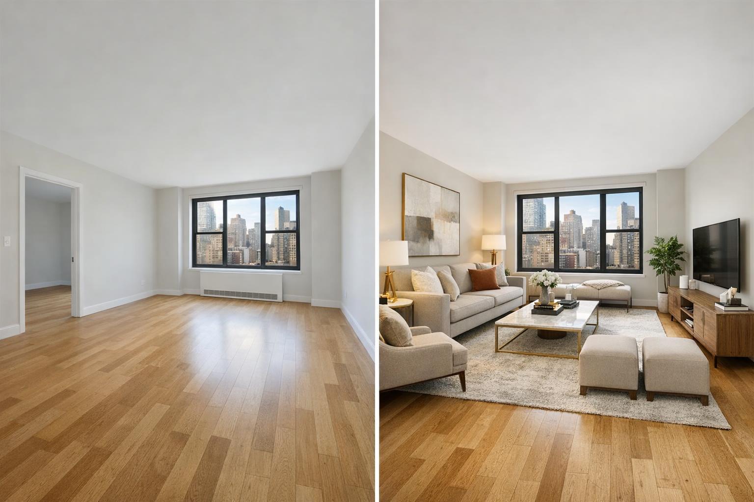 Virtual Staging NYC: How to Prepare a Vacant Listing for Digital Furnishing