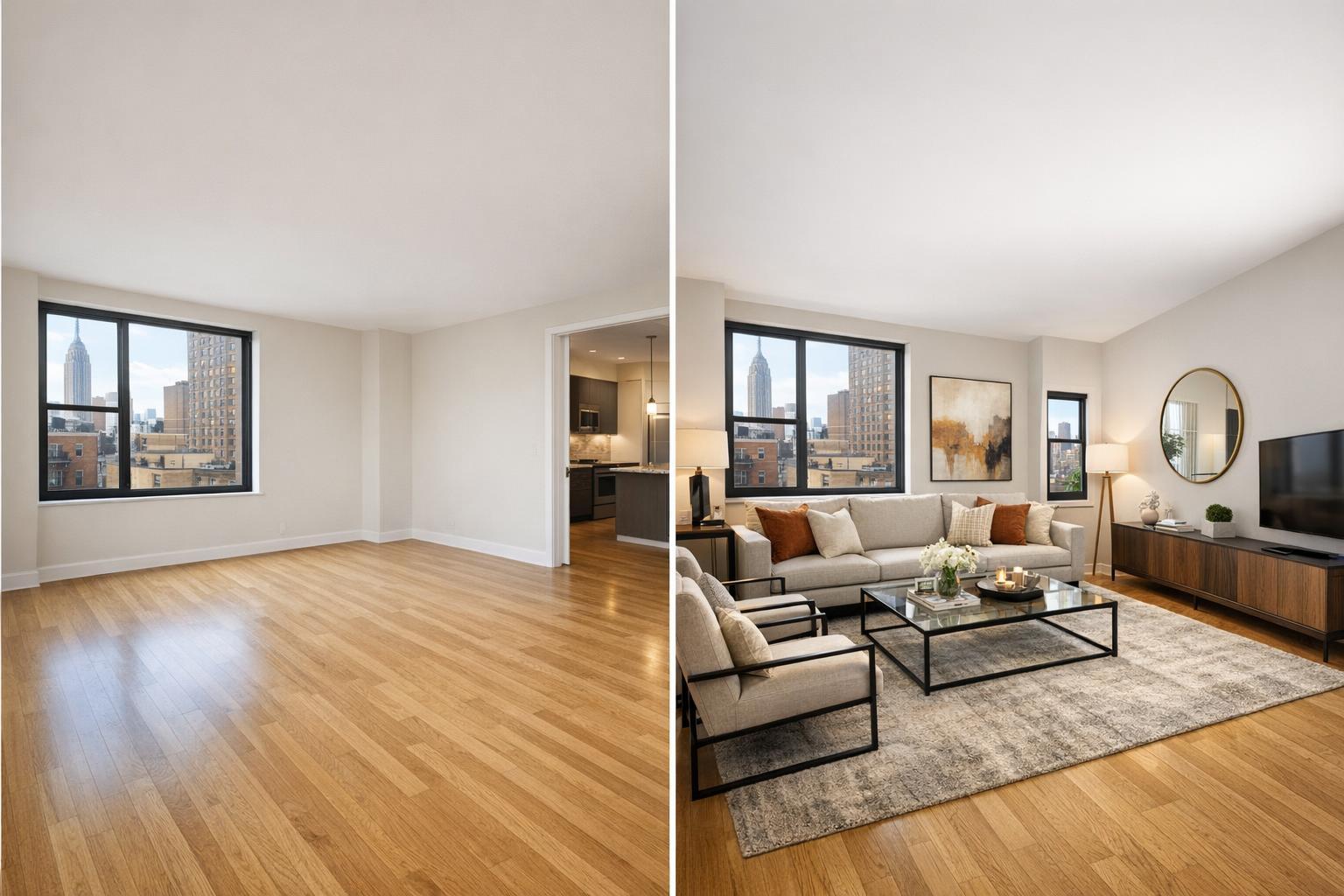Virtual Staging NYC: How to Prepare a Vacant Listing for Digital Furnishing