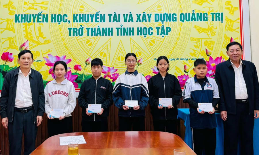 Các hoạt động khuyến học, khuyến tài luôn được các cấp Hội Khuyến học trong tỉnh tích cực duy trì và phát triển vững mạnh - Ảnh: M.H