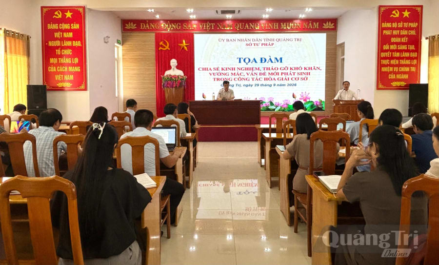 Quang cảnh buổi tọa đàm - Ảnh: K.H