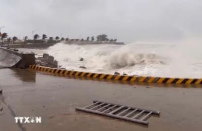 Siêu bão BAVI có thể gây gió mạnh trên Biển Đông vào cuối tuần