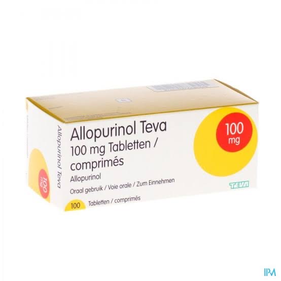 Allopurinol 100mg Teva
