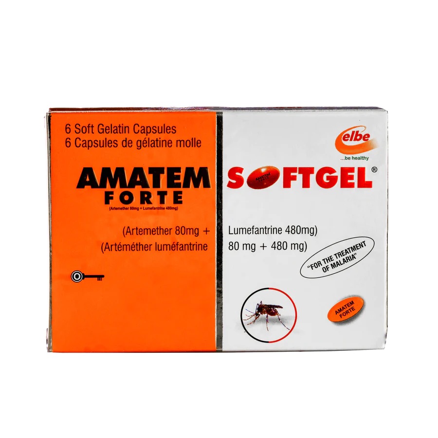 Amatem Forte Softgel Capsules 80/480mg