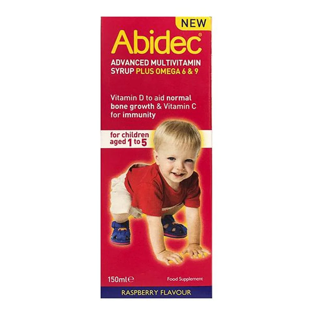 Abidec Advanced Multivitamin Syrup Plus Omega 6&9