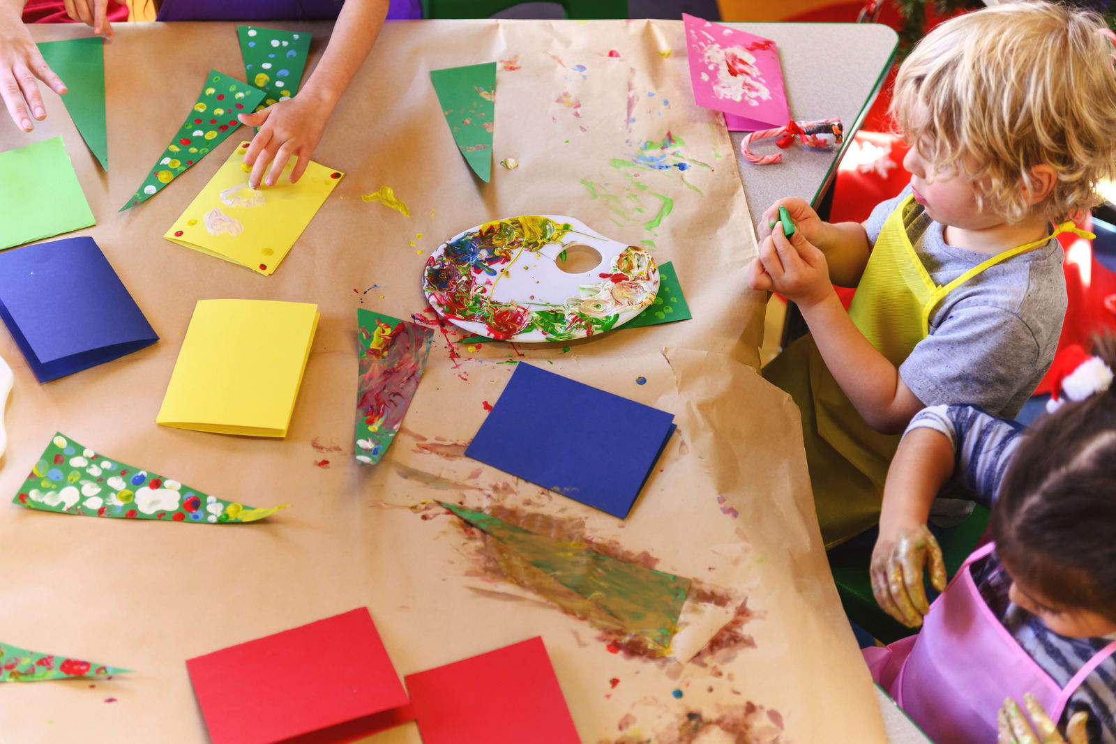 Activités artistiques pour favoriser la créativité chez les tout-petits