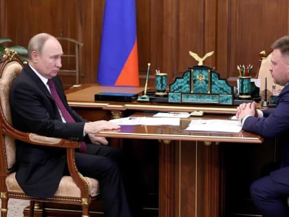 Владимир Путин обсудил с главой "РусГидро" переезд компании в Красноярск