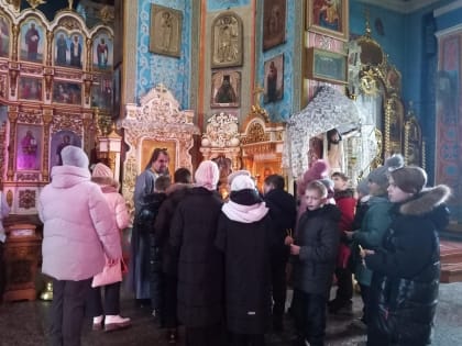 Ачинские школьники узнали об истории Казанского собора