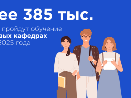 Более 385 тысяч человек получат дополнительное образование по ИТ-специальностям до конца 2025 года