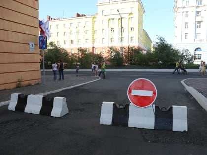 В дни празднования Дня города некоторые улицы Большого Норильска будут перекрыты для движения всех видов транспорта