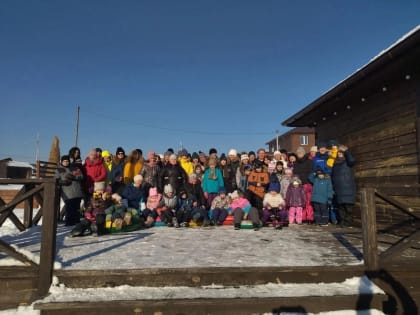 Учащиеся воскресной школы Красноярска занимаются активным отдыхом