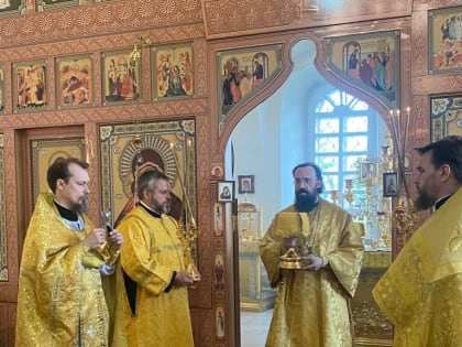 Епископ Агафангел посетил Свято-Троицкий монастырь в селе Туруханск