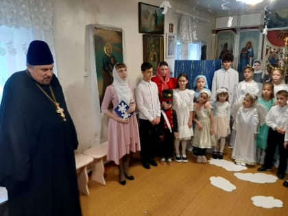 Праздник Рождества Христова прошёл в Воскресной школе