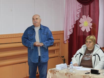 Сходы  – встречи с жителями состоялись в Крутоярском и Белоозёрке