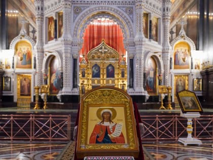 В день памяти мученицы Татианы Митрополит Пантелеимон сослужил Святейшему Патриарху Кириллу за Литургией в Храме Христа Спасителя