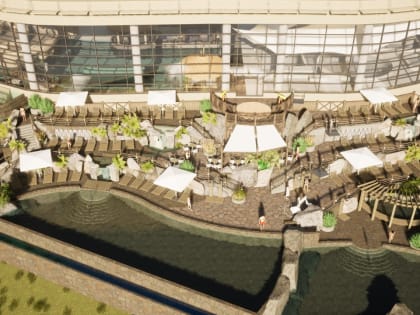 Появились эскизы обновлённого проекта красноярского термального комплекса