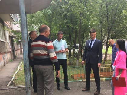 Проведена встреча с председателем совета дома по ул. Королева, 2 в Красноярске