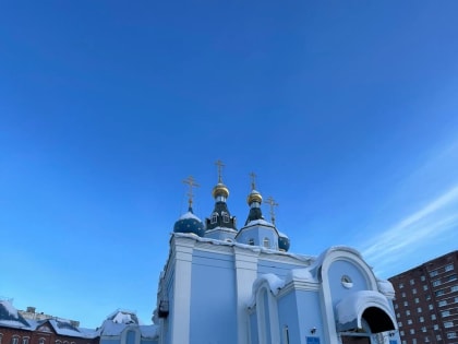 В пятницу первой седмицы Великого поста епископ Агафангел совершил Литургию Преждеосвященных Даров в кафедральном соборе города Норильска