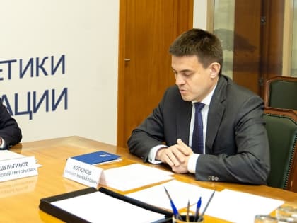 Михаил Котюков обсудил с министром энергетики РФ газификацию Красноярского края