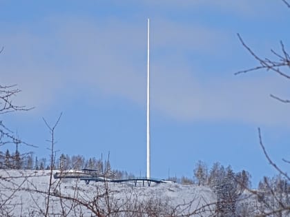 Красноярский флаг на Николаевской сопке завис в ФАС