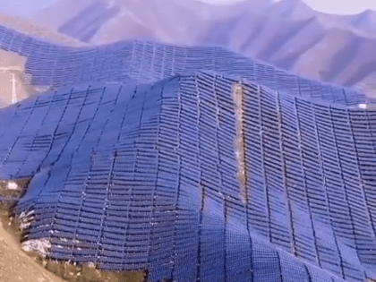 Китай построил самую большую в мире солнечную электростанцию