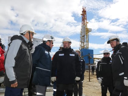 На Пеляткинском газоконденсатном месторождении начали бурить новые скважины