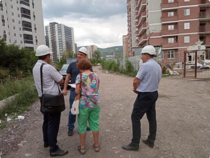 Специалистами Службы проведен ежемесячный объезд строящихся жилых домов №1, 2, 3 по ул. Прибойная, 37, стр. 2, и жилого дома №2 по ул. Прибойная