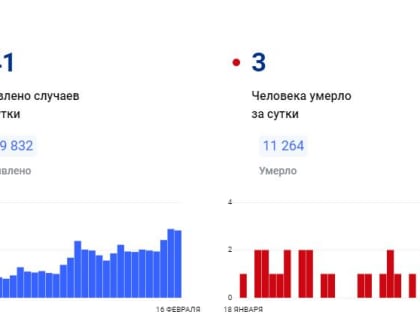 В Красноярском крае за сутки коронавирус обнаружен у 141 человека