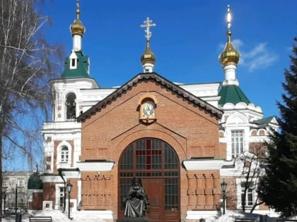 4 марта. Божественная литургия в красноярском храме Иоанна Предтечи