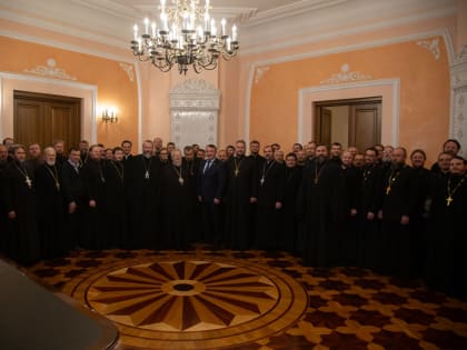 Ачинский благочинный принял участие в собрании духовенства с участием председателя Синодального миссионерского отдела